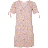 Protest Garachine Short Sleeve Dress Violet S Femme