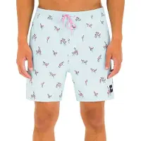 Hurley Cannonball Volley 17´´ Swimming Shorts Vert S Homme