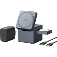 Anker Y1811HA1, Intérieur, USB, Recharge sans fil, 1,5 m, Noir