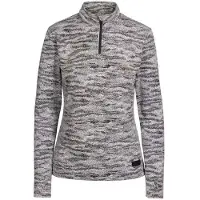Trespass Livia Half Zip Sweatshirt Gris M Femme