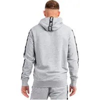 Lonsdale Sweat-shirt 'Scousburgh' gris chiné / noir