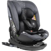 Asalvo 40-150 Cm Panafix Car Seat Noir Enfants
