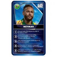 Winning Moves Quiz : Jeu de société sur les stars du football mondial. Transparent, pour enfants, taille unique