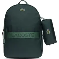 Lacoste Kids 9a6214 Backpack Vert Enfants