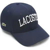 Lacoste Kids Core Wordmark Beanie Bleu Enfants