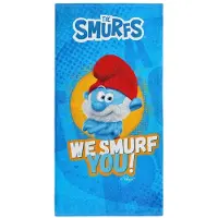 Otso Smurf We Smurf You! Microfiber Towel Bleu