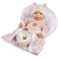 MuÑecas Guca Lea Reborn Prematur Doll Pink Pink One Size