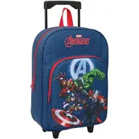 Safta Avengers 21l 32x42x14 Cm Wheeled Backpack Bleu Enfants