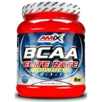 Amix Powder Bcaa Elite Rate Lemon 350g Blanc