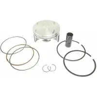 Athena Yamaha Xt/tt/srx 600 U00d897.42 Mm Piston Kit Argenté