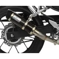 Leovince Gp Corsa Evo Honda Cb 500 F 16-19/cb 500 F Abs 17-18/cb 500 X 17-18/cb 500 X Abs 17-18 Not Homologated Slip On Muffler Noir Not Homologated