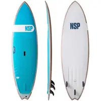 NSP Dc Surf X 6´10´´ Paddle Surf Board Clair 208.3 cm / 58.4 cm