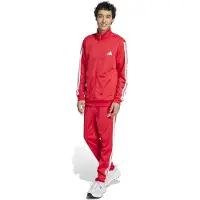 Adidas Survêtement 'Dayready' rouge / blanc