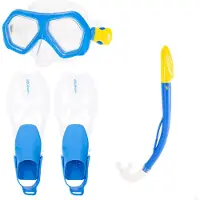 Aqua Sport Junior Snorkeling Set Bleu EU 32-37 Enfants