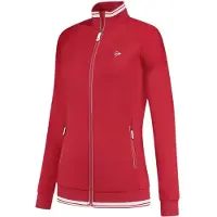 Dunlop Club Knitted Jacket Rouge 2XL Femme