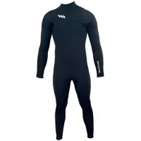 West Lotus Gbs 4/3 Mm Long Sleeve Chest Zip Neoprene Suit Noir S Homme