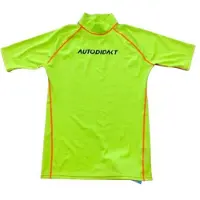 Akt Logo Short Sleeve Thermal T-shirt Jaune M Homme