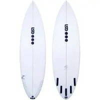 TSA Chubby Chedda Futures 5´9´´ Surfboard Blanc 175.3 cm