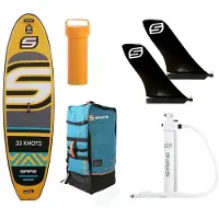 Safe Waterman Ensemble De Paddle Surf Gonflable 33 Knots 10´0´´