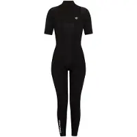 Ecoalf Mavericksalf Yulexalf1 2 Mm Woman Short Sleeve Chest Zip Neoprene Suit Noir M Femme