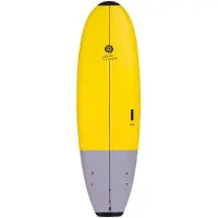 Radz Hawaii Soft H-tech 8´0´´ X 24´´ Surfboard Jaune 246.84 cm