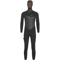 Orca Tango 5:4 Hooded 5 Mm Long Sleeve Chest Zip Hooded Neoprene Suit Noir L Homme