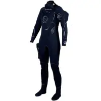 Aqua Lung Blizzard Slim Fit Woman Dry Suit Noir ML Femme