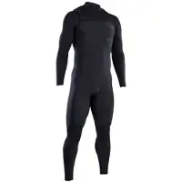 iON Seek Amp 5/4 Mm Long Sleeve Chest Zip Neoprene Suit Noir S Homme