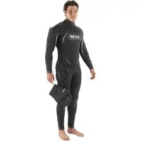 Seac Sub Space 7 Mm Semi Dry Suit Noir 2XL Homme