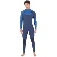 Hurley Advant 4/3 Mm N Long Sleeve Chest Zip Neoprene Suit Bleu LS Homme