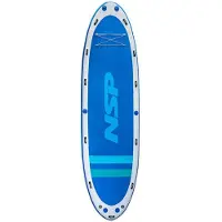 NSP O2 Carnival Cruiser 18´0´´ X 60´´ X 8´´ Inflatable Paddle Surf Board Bleu 548.64 cm