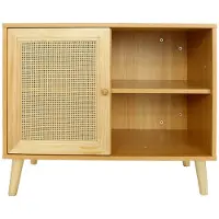 Palozi Buffet en bois "Iguane" - 80 x 40 x 66 cm - Brun