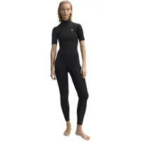 Ecoalf Peahi Yulex1 2.2 Mm Short Sleeve Chest Zip Neoprene Suit Noir MT Femme