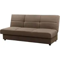 HABITAT ET JARDIN Canapé Clic-Clac "Enzo" - 186 x 80 x 87 cm - 3 places - Taupe