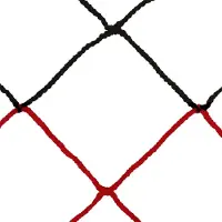 Sporti France 4 Mm Pp Simple Mesh 120 7.50x2.50x0.80x2 M Goal Net Rouge