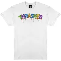 Thrasher Balloons Short Sleeve T-shirt Blanc XL