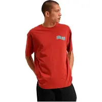 Santa Cruz Tiki Hand Strip Short Sleeve T-shirt Orange XL