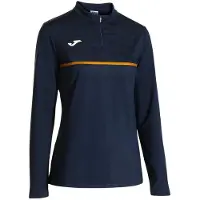 Joma Record Iii Half Zip Sweatshirt Bleu S Femme
