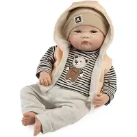 MuÑecas Guca Martí Baby Reborn Hairless 42-46 Cm Beige Enfants