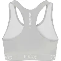 Otso Ash Grey Medium Impact Sports Top Gris XS Femme