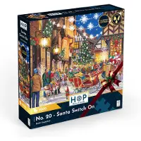 The House of Puzzles Puzzle de Noël Santa Switch On 1000 pièces