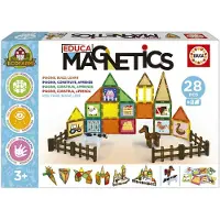 Educa Jeu Magnetics Parc Zoo 28 Pièces