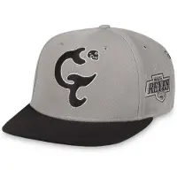 Grimey Causing Panic Snapback Cap Gris