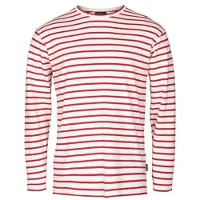 Sea Ranch Grenaa Long Sleeve T-shirt Rouge,Blanc M Homme