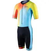 Zone3 Activate+ Short Sleeve Trisuit Multicolore XL Homme