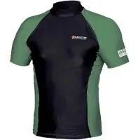 Abysstar Malibu Short Sleeve Rash Guard Noir S Homme