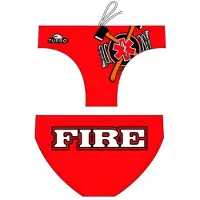 Turbo Fire Swimming Brief Rouge L Homme