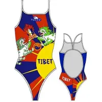 Turbo Tibet Swimsuit Multicolore 5XL Femme