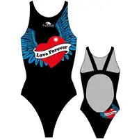 Turbo Love Forever Pro Resist Swimsuit Noir 12-24 Months Fille