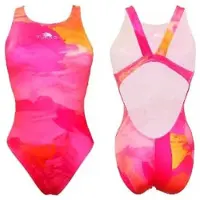 Turbo Brush Brush Swimsuit Orange,Rose 9-10 Years Fille